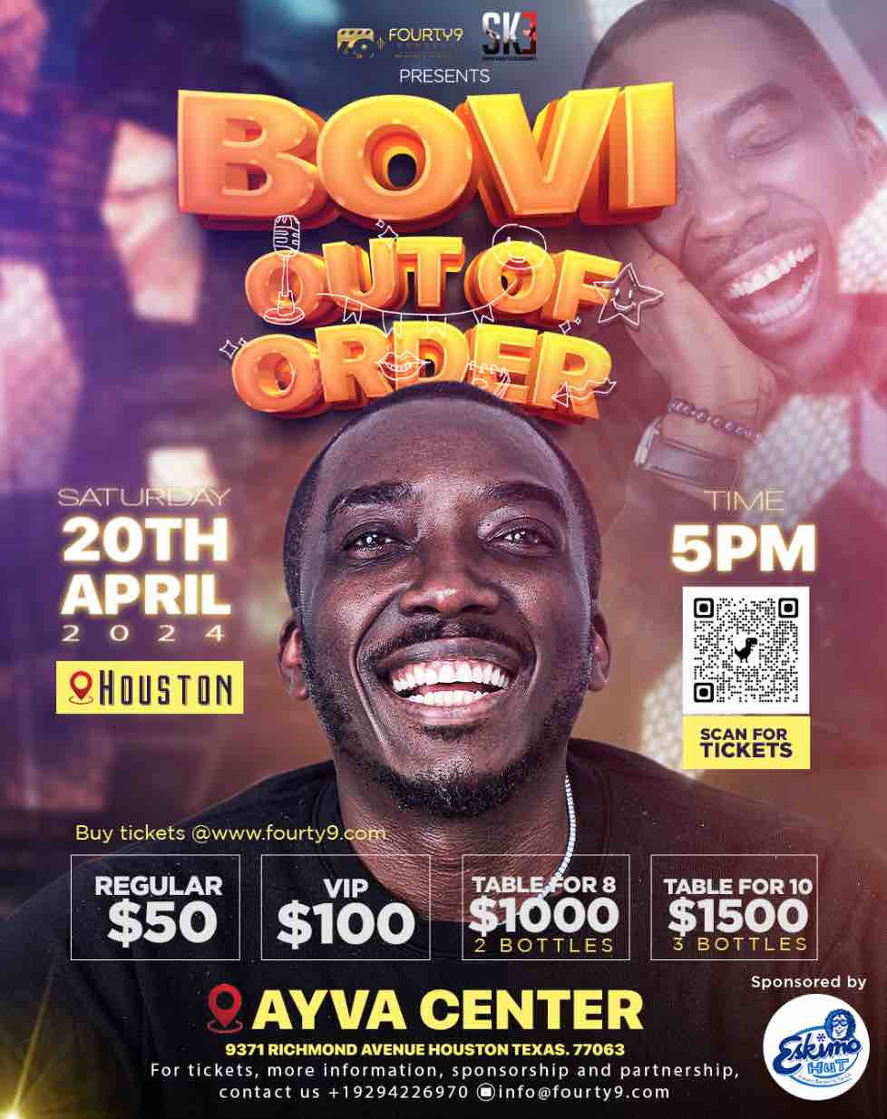 Comedy Event Flyer Design